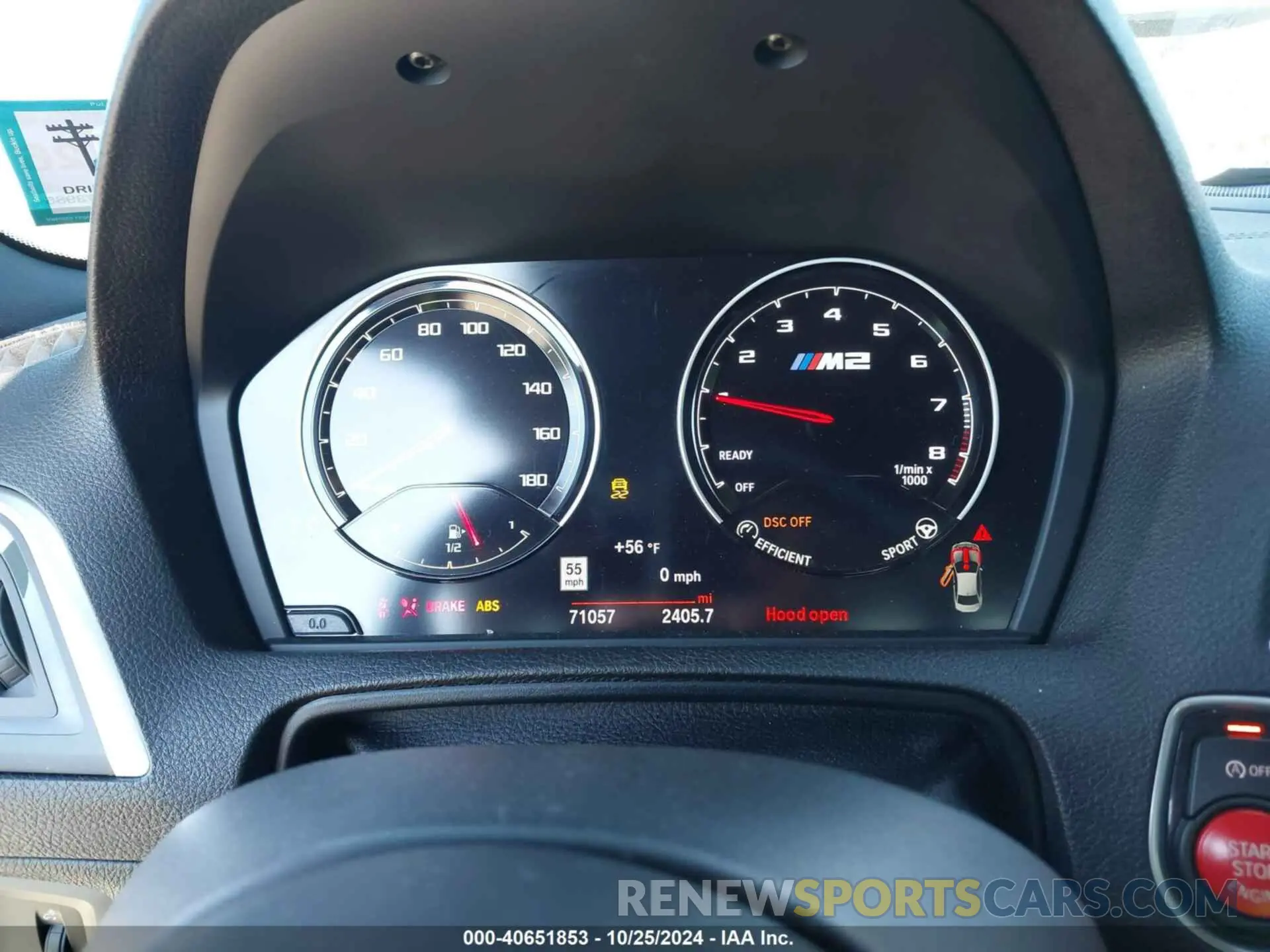 7 Photograph of a damaged car WBS2U7C5XK7D06755 BMW M2 2019