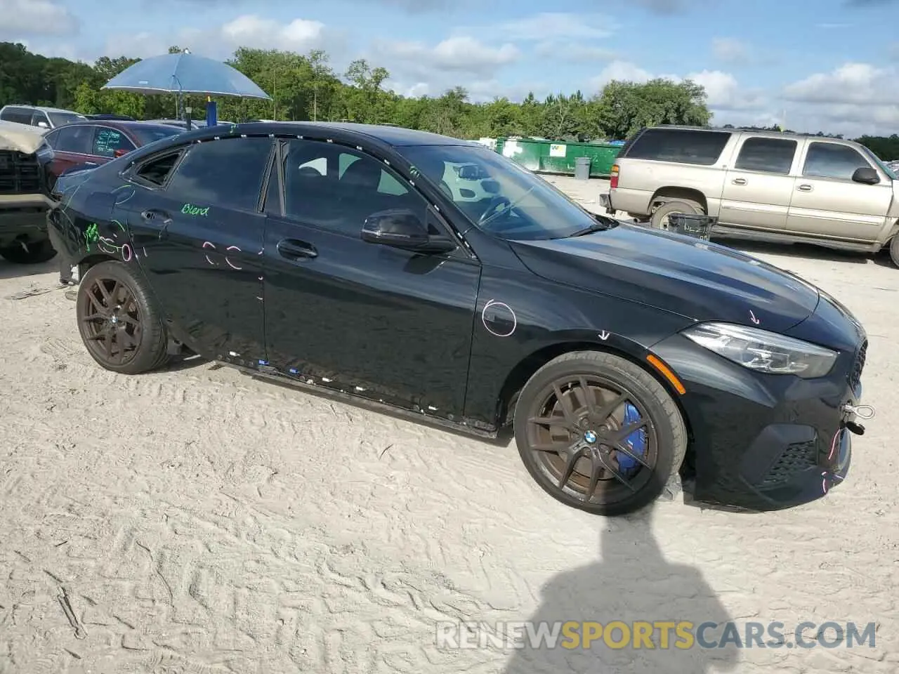 4 Photograph of a damaged car WBA13AL02L7G22964 BMW M2 2020
