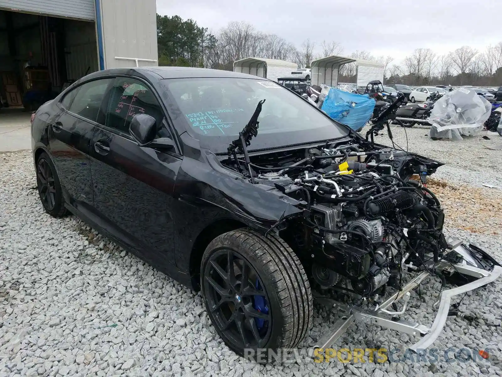 1 Photograph of a damaged car WBA13AL04L7G15756 BMW M2 2020