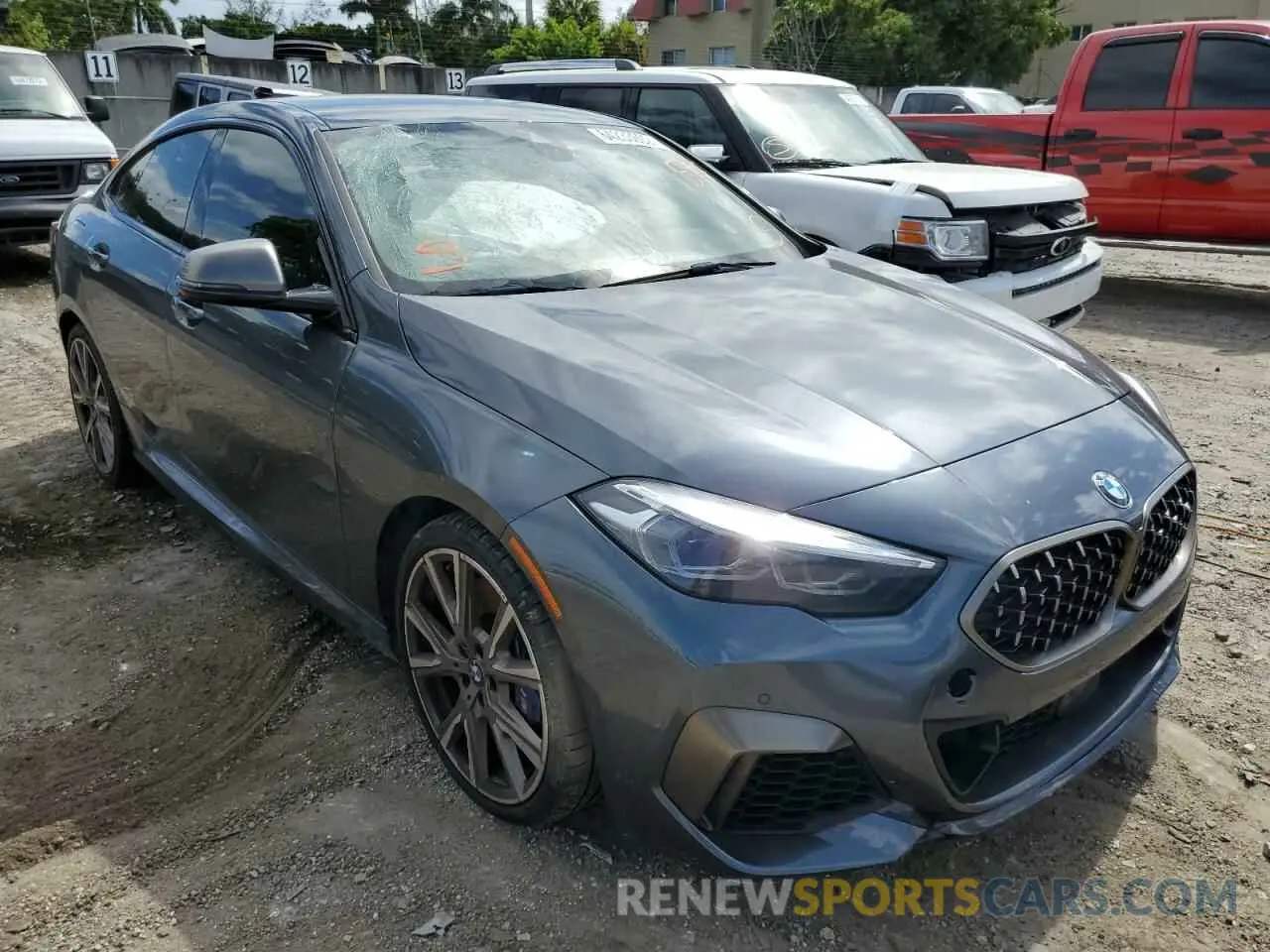 1 Photograph of a damaged car WBA13AL05L7F65286 BMW M2 2020