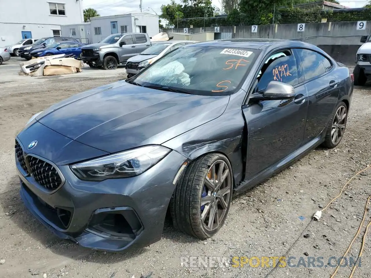 2 Photograph of a damaged car WBA13AL05L7F65286 BMW M2 2020
