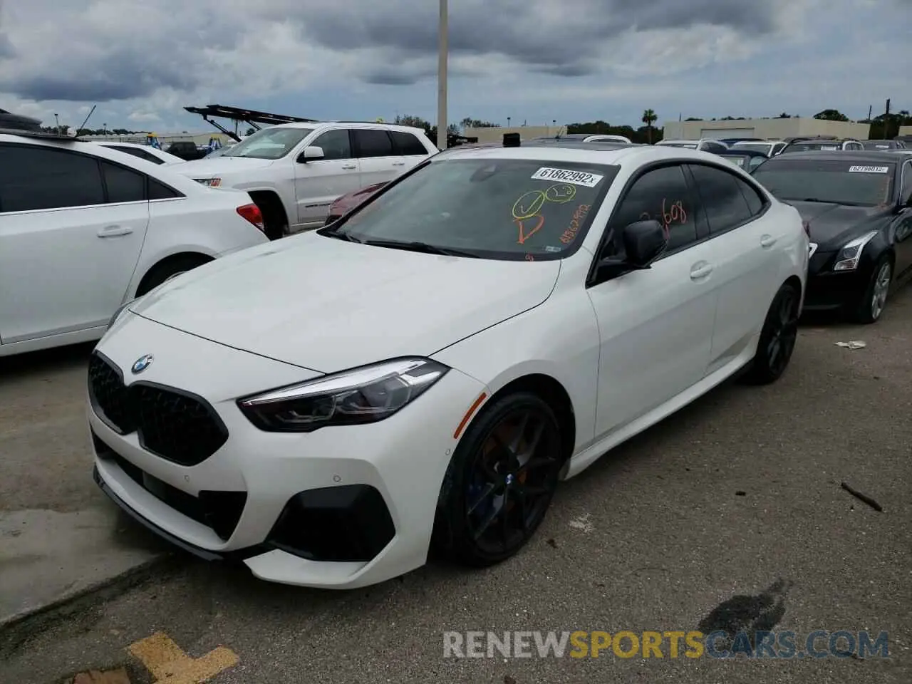 2 Photograph of a damaged car WBA13AL09L7G11430 BMW M2 2020