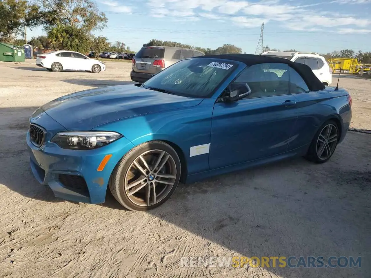 1 Photograph of a damaged car WBA2N1C08L7E46999 BMW M2 2020