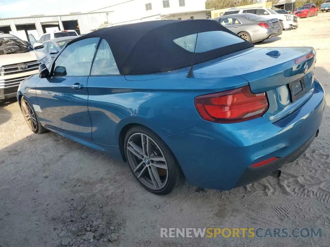 2 Photograph of a damaged car WBA2N1C08L7E46999 BMW M2 2020