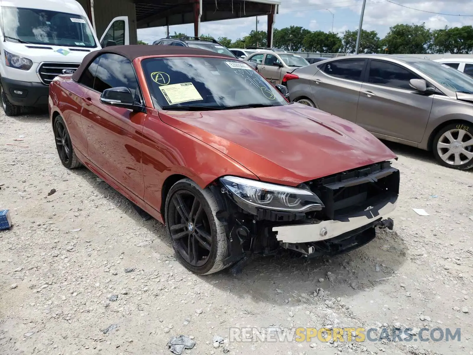 1 Photograph of a damaged car WBA2N3C05L7E50228 BMW M2 2020