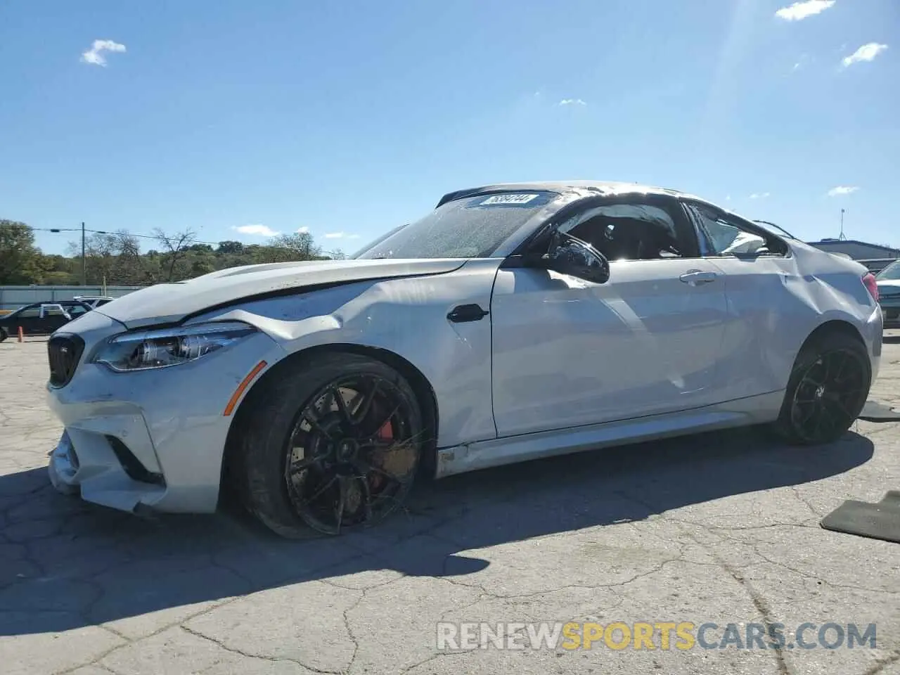 1 Photograph of a damaged car WBS1J3C09L7H44704 BMW M2 2020