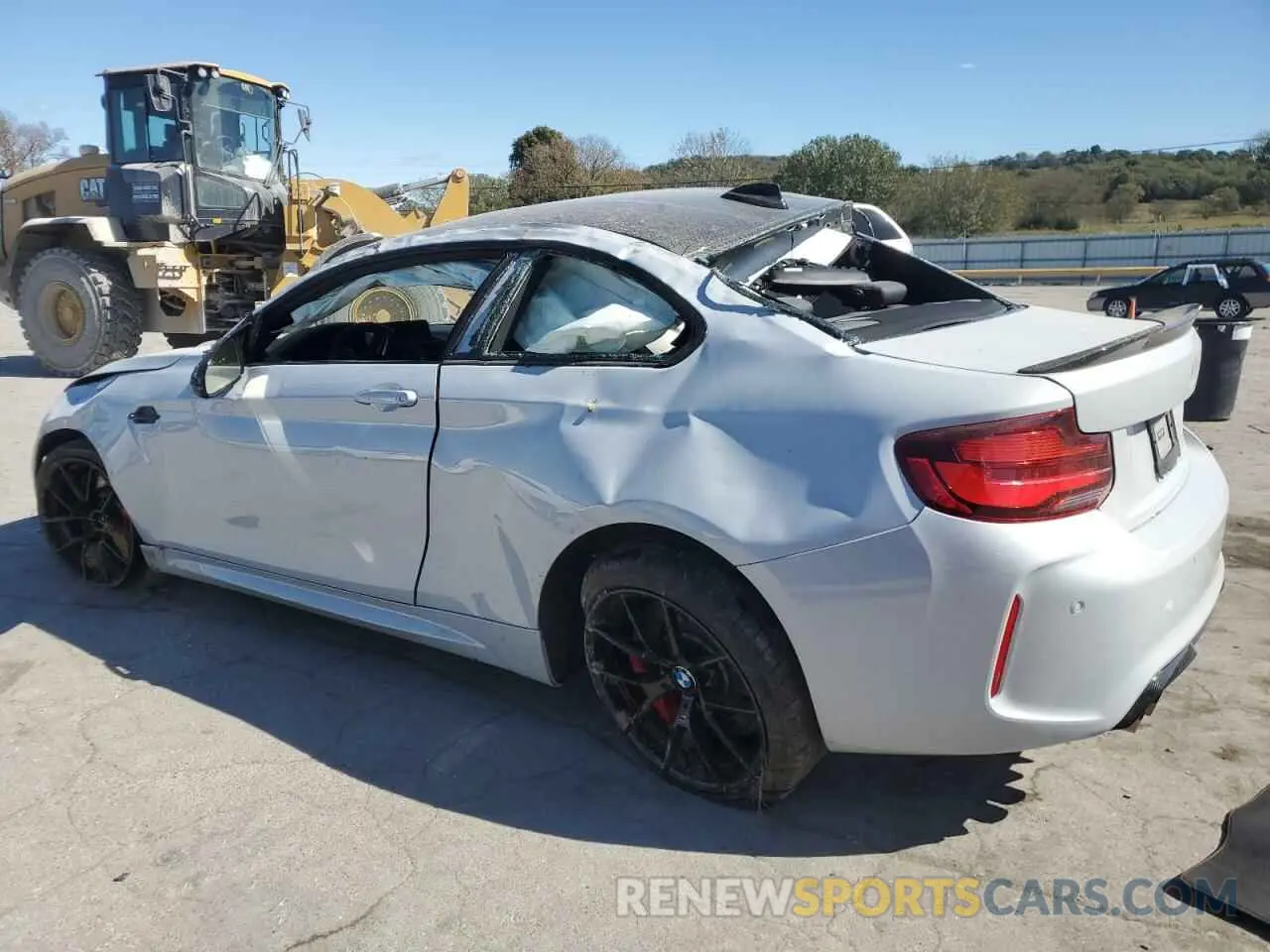2 Photograph of a damaged car WBS1J3C09L7H44704 BMW M2 2020