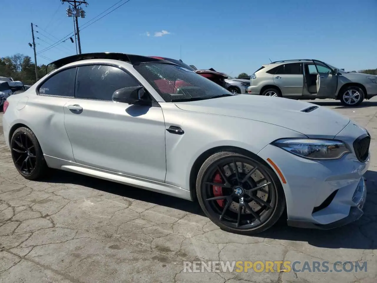 4 Photograph of a damaged car WBS1J3C09L7H44704 BMW M2 2020