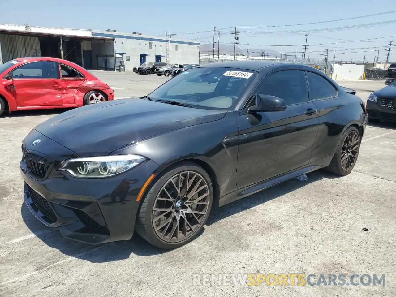1 Photograph of a damaged car WBS2U7C00L7E16607 BMW M2 2020