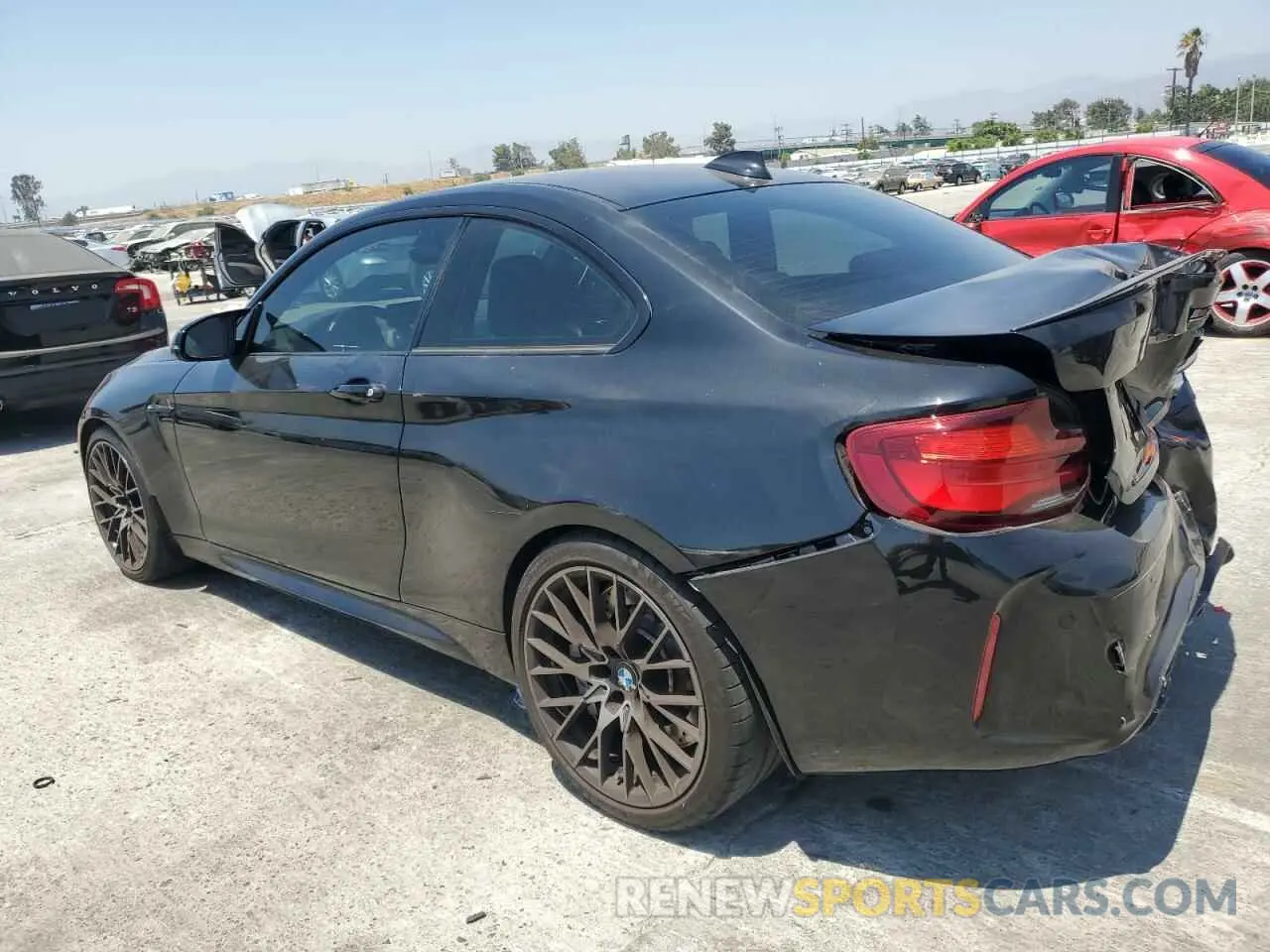 2 Photograph of a damaged car WBS2U7C00L7E16607 BMW M2 2020