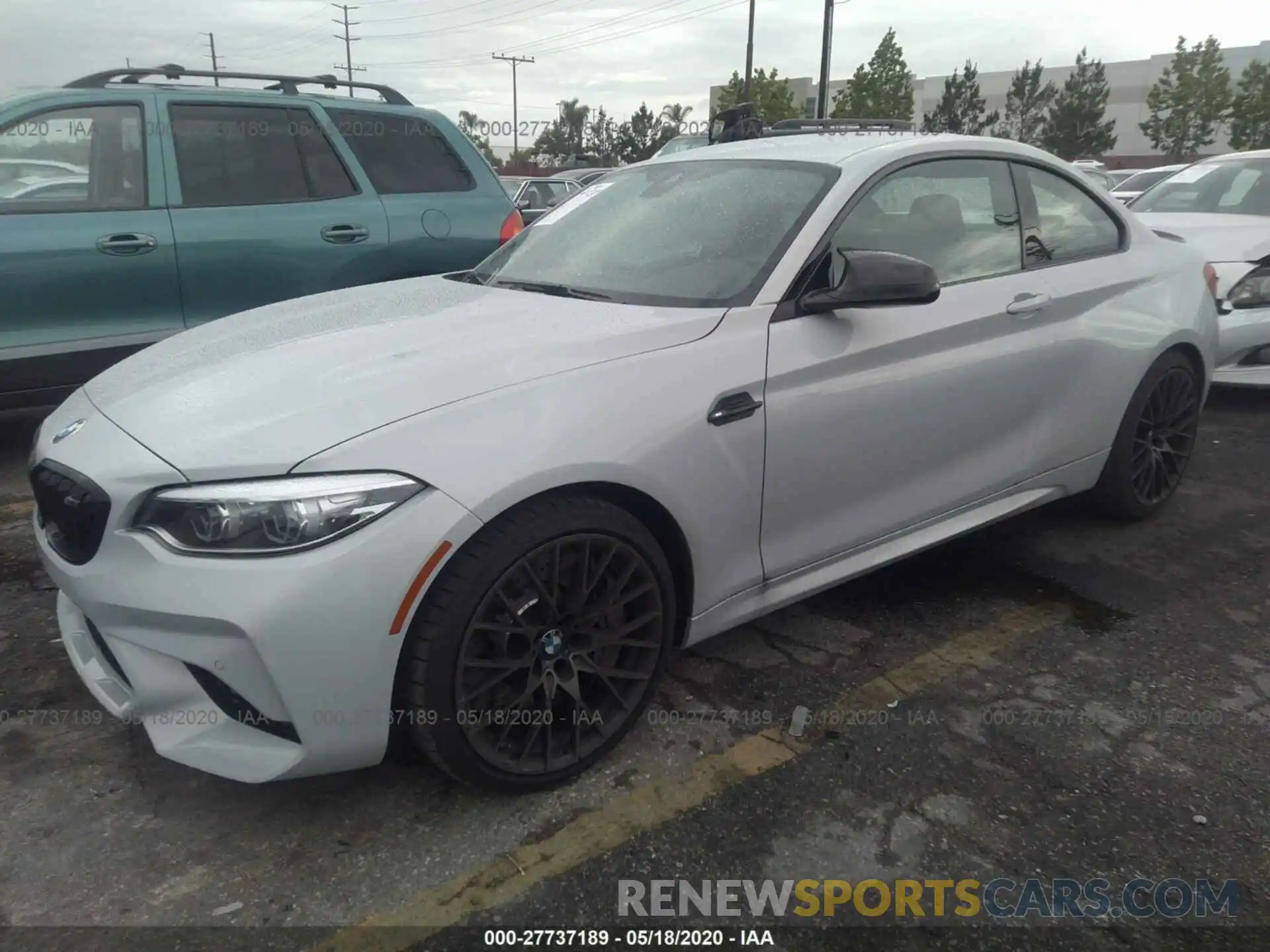 2 Photograph of a damaged car WBS2U7C00L7E68187 BMW M2 2020