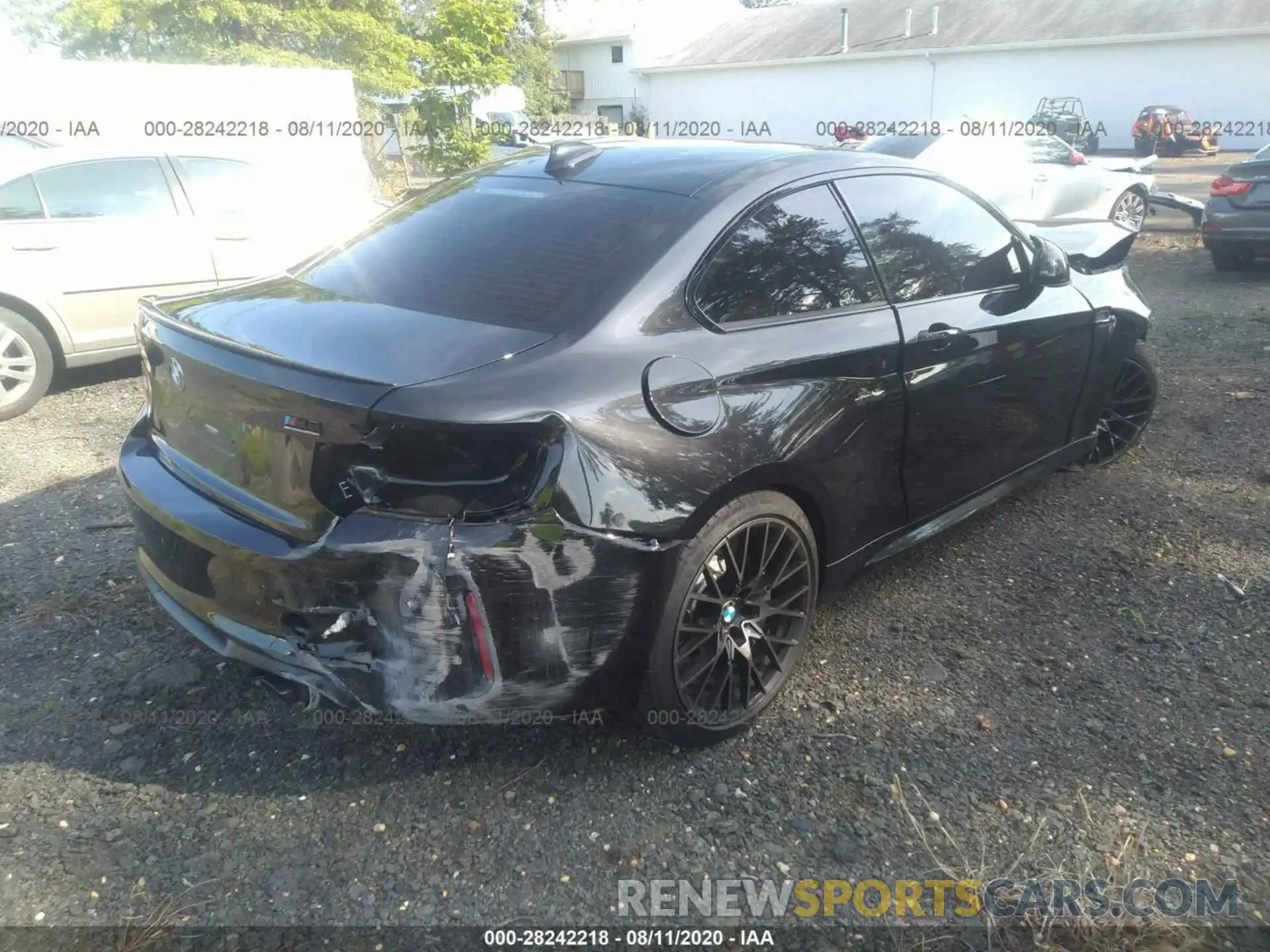 4 Photograph of a damaged car WBS2U7C00L7F04024 BMW M2 2020