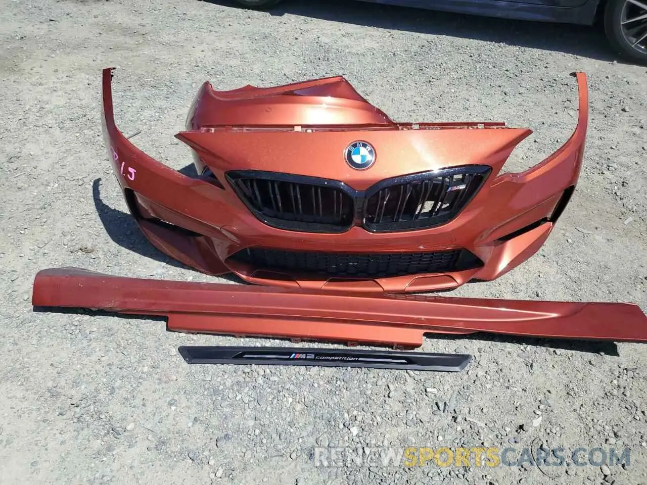 12 Photograph of a damaged car WBS2U7C01L7E35120 BMW M2 2020