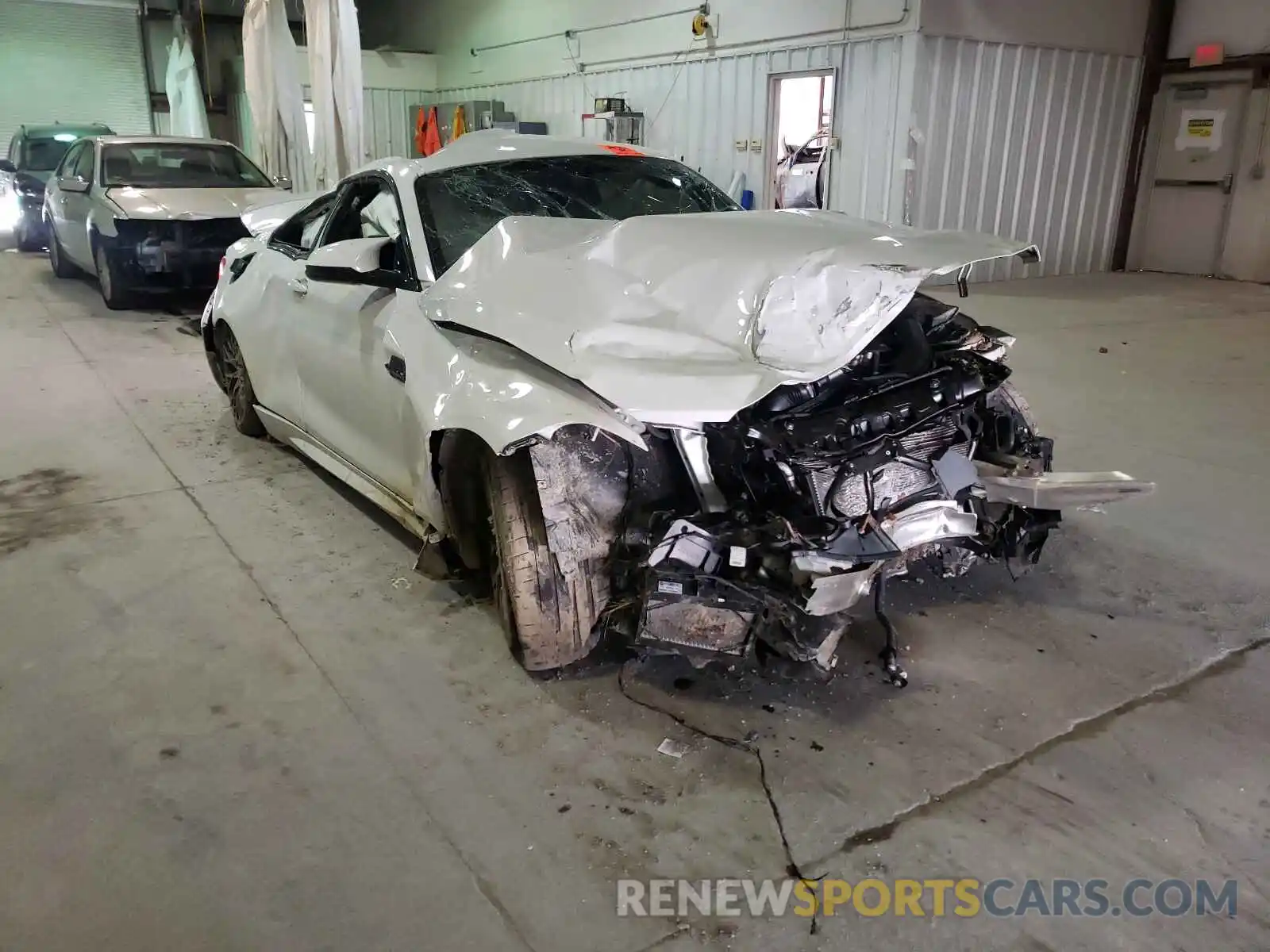 1 Photograph of a damaged car WBS2U7C01L7E69297 BMW M2 2020