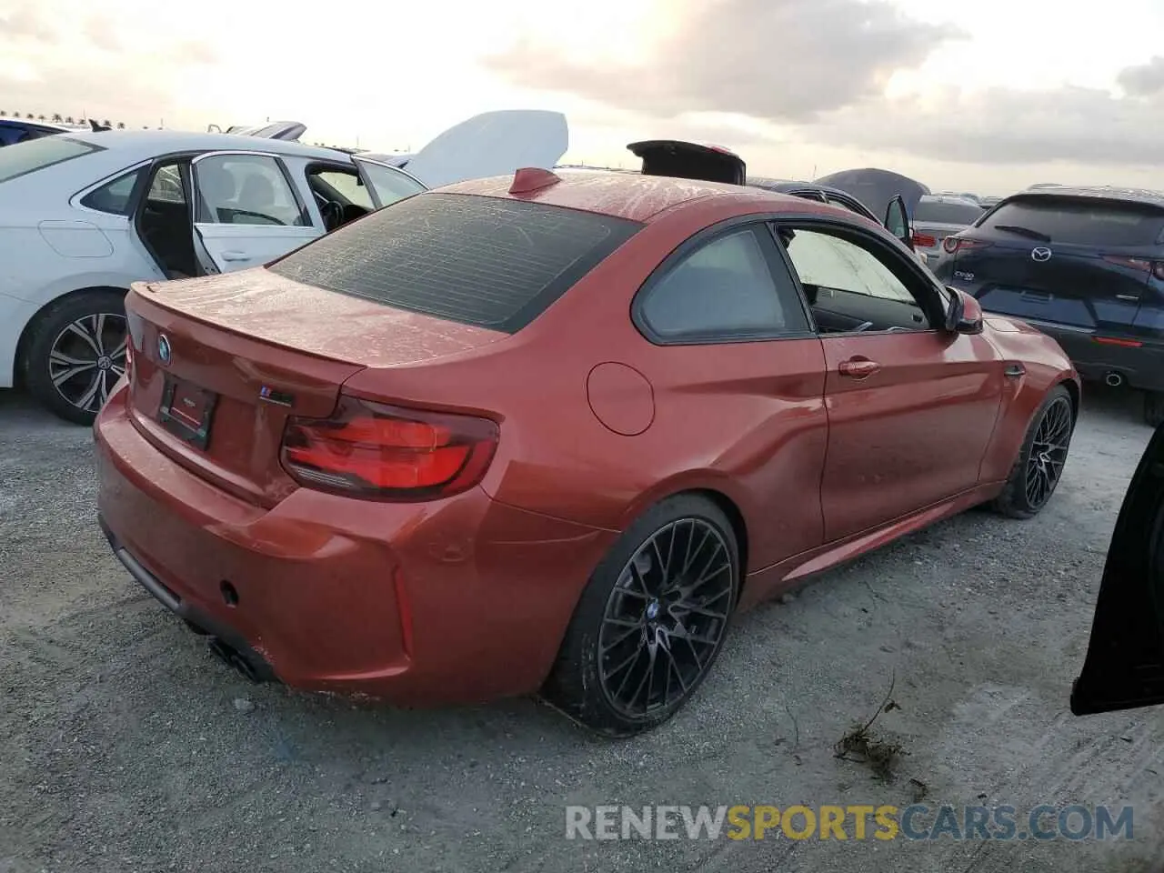 3 Photograph of a damaged car WBS2U7C02L7D66292 BMW M2 2020