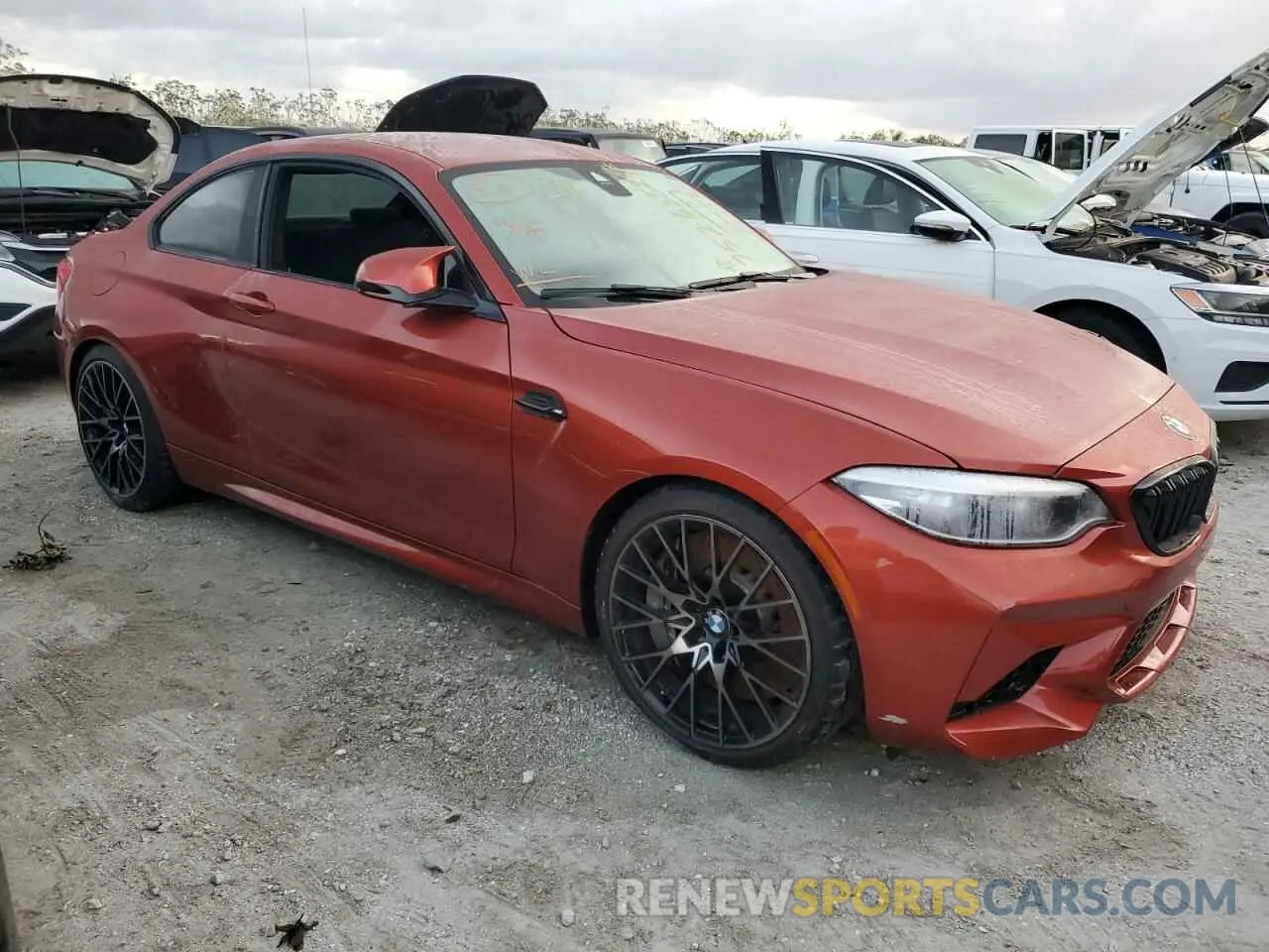4 Photograph of a damaged car WBS2U7C02L7D66292 BMW M2 2020