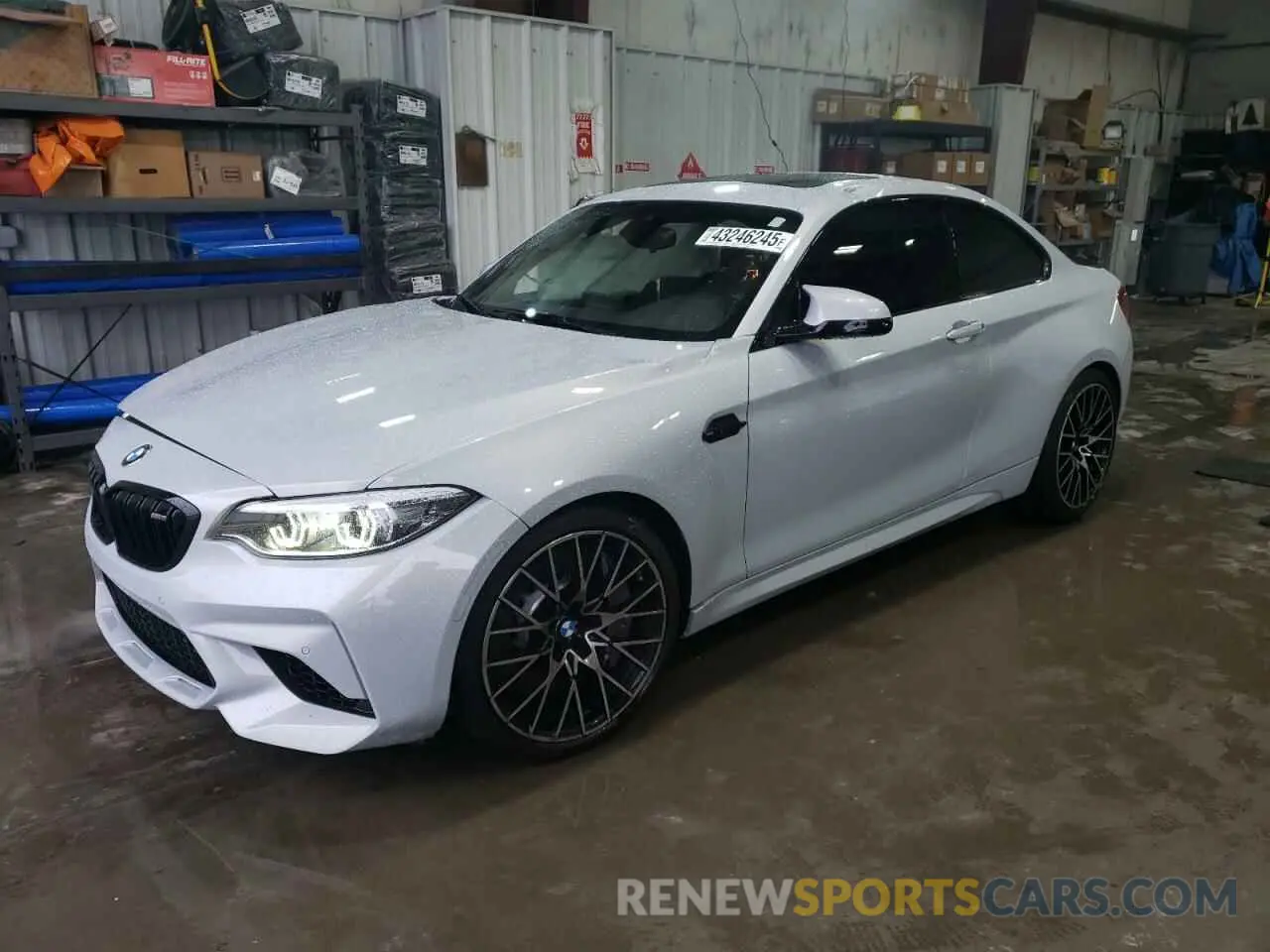 1 Photograph of a damaged car WBS2U7C02L7D74179 BMW M2 2020