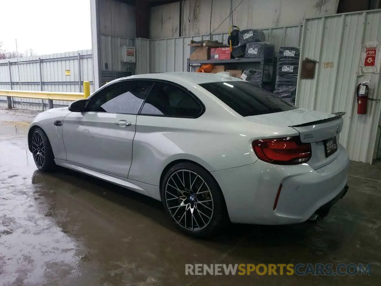 2 Photograph of a damaged car WBS2U7C02L7D74179 BMW M2 2020