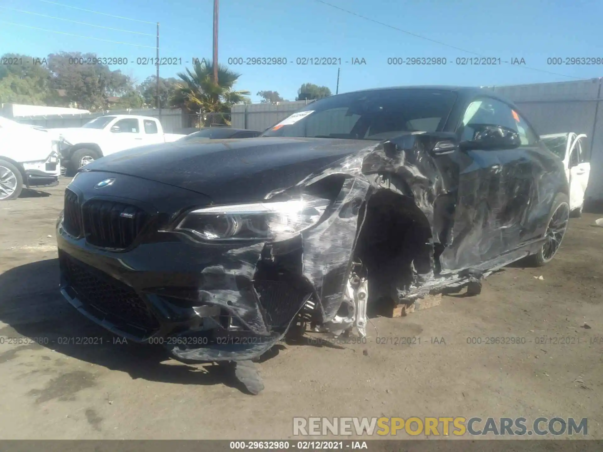 2 Photograph of a damaged car WBS2U7C02L7E17161 BMW M2 2020