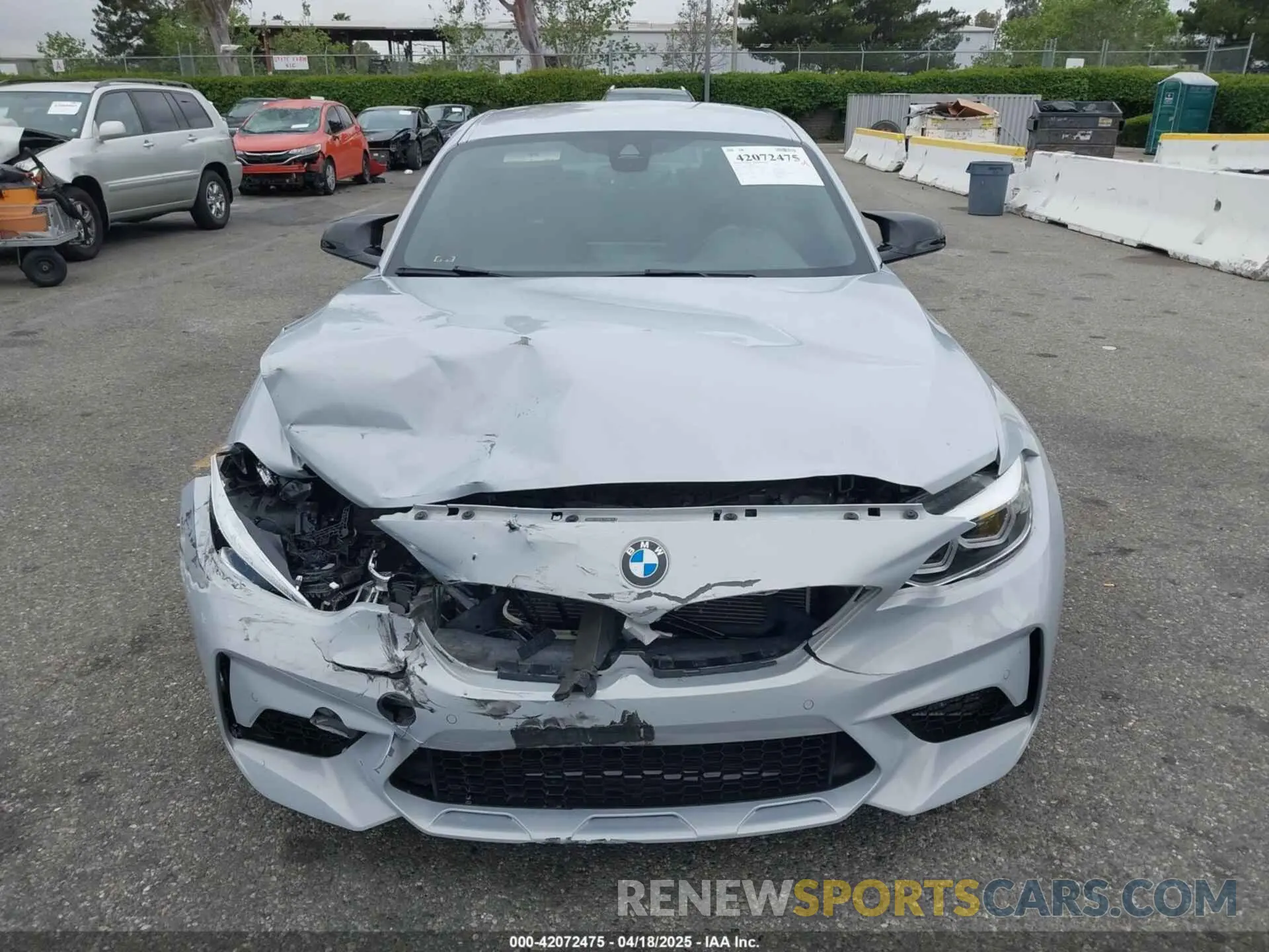12 Photograph of a damaged car WBS2U7C03L7E39816 BMW M2 2020