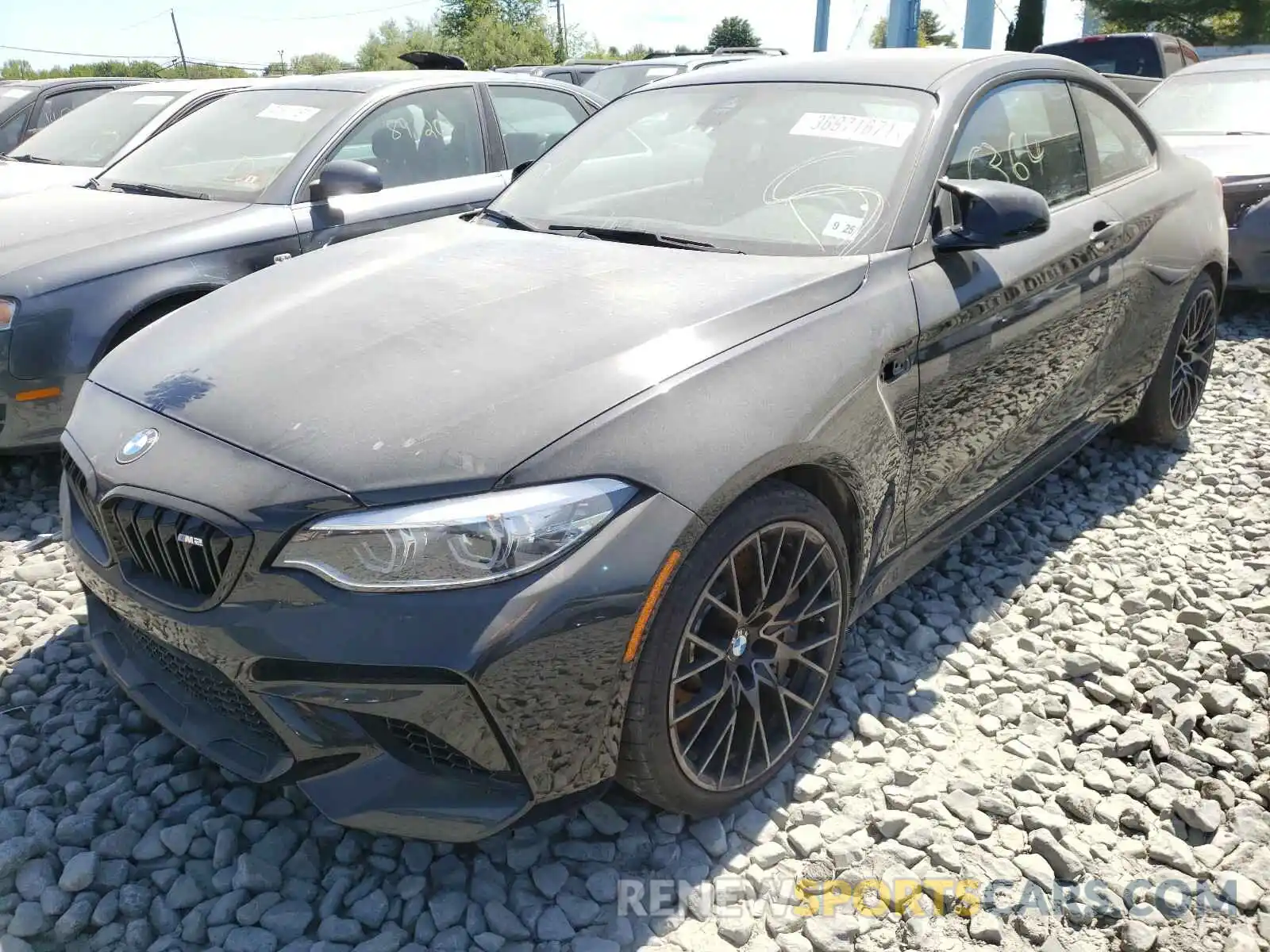 2 Photograph of a damaged car WBS2U7C04L7E78561 BMW M2 2020