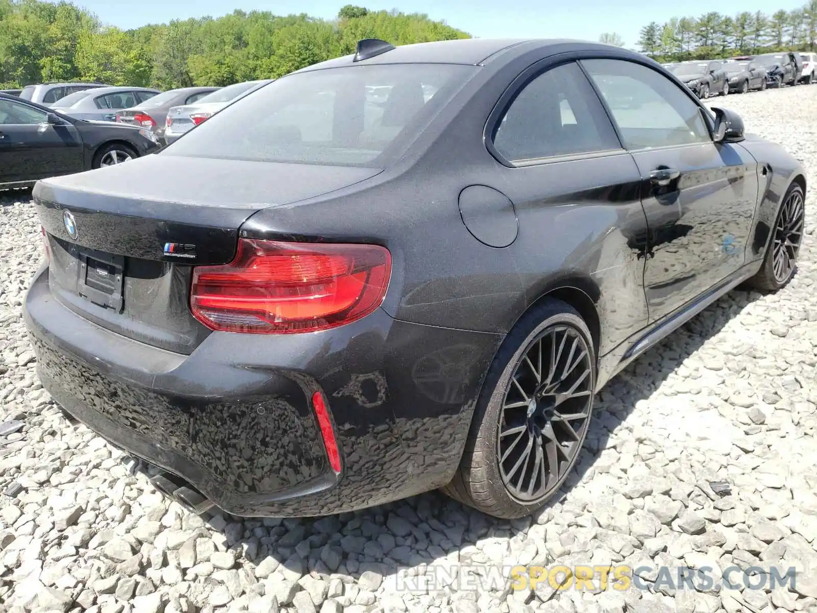 4 Photograph of a damaged car WBS2U7C04L7E78561 BMW M2 2020