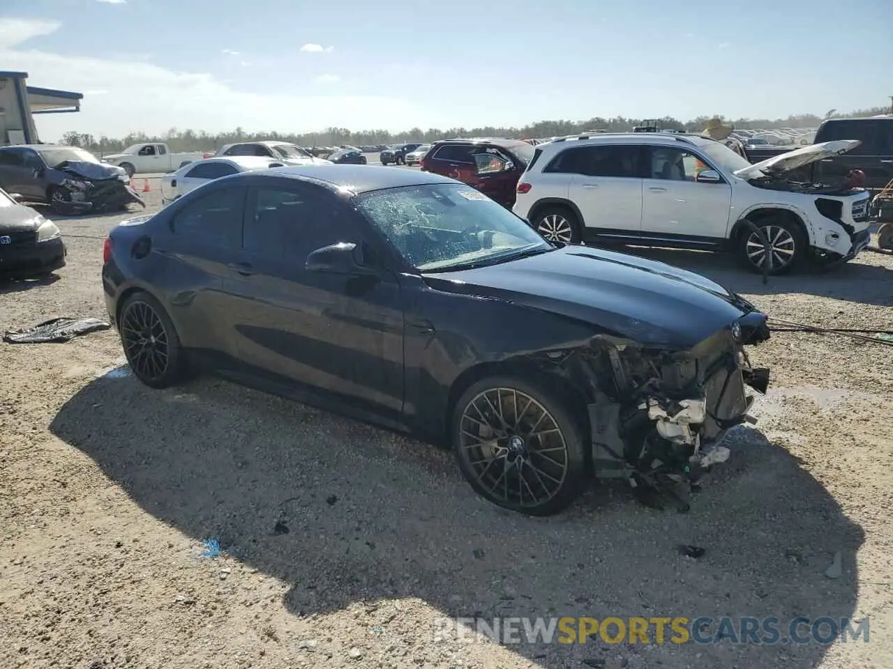 4 Photograph of a damaged car WBS2U7C05L7E45567 BMW M2 2020