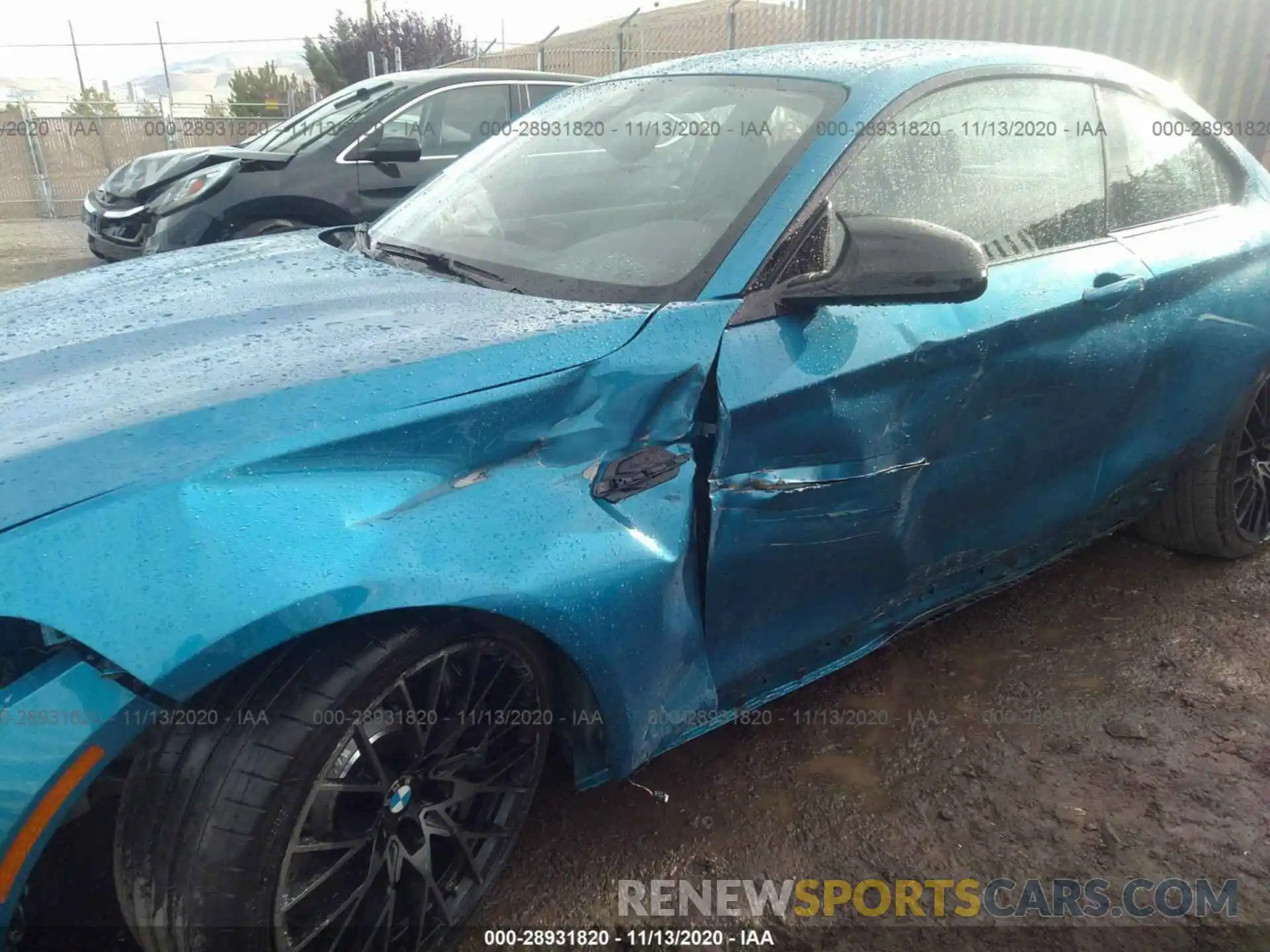 6 Photograph of a damaged car WBS2U7C05L7F57687 BMW M2 2020