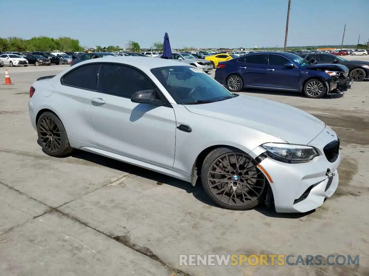 4 Photograph of a damaged car WBS2U7C06L7E16840 BMW M2 2020