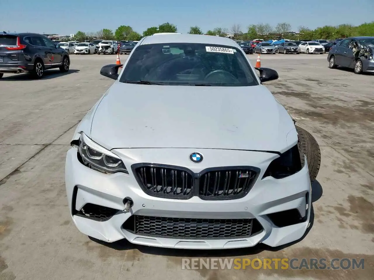 5 Photograph of a damaged car WBS2U7C06L7E16840 BMW M2 2020