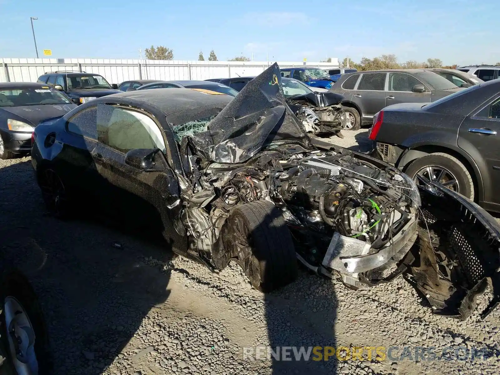 1 Photograph of a damaged car WBS2U7C09L7E39447 BMW M2 2020