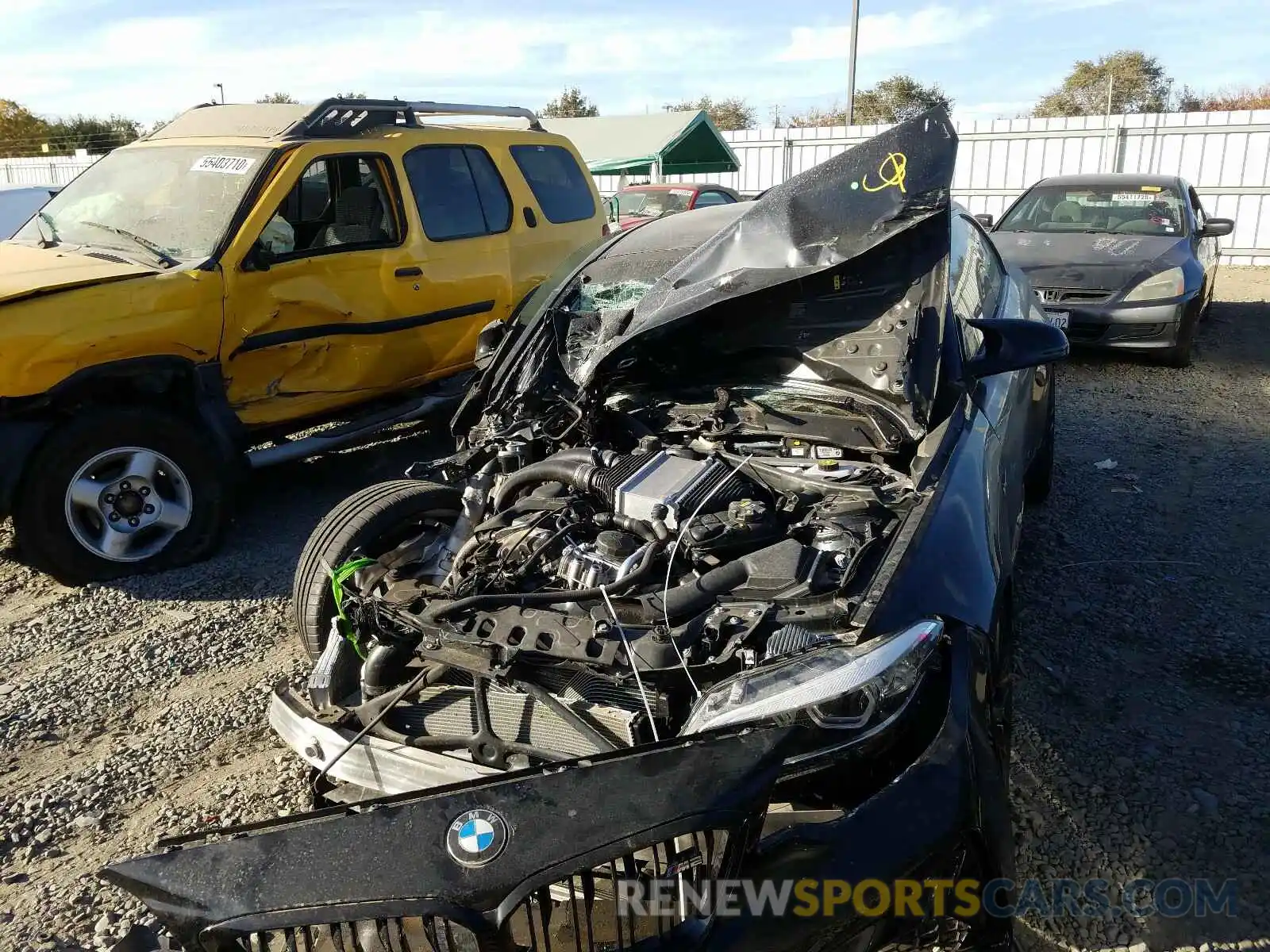 2 Photograph of a damaged car WBS2U7C09L7E39447 BMW M2 2020