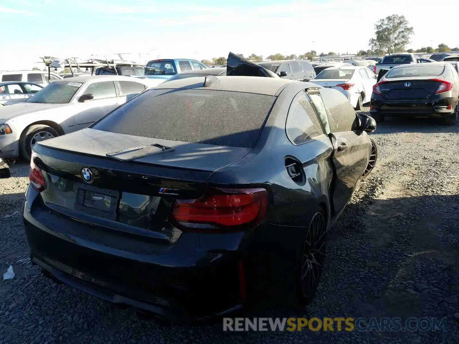 4 Photograph of a damaged car WBS2U7C09L7E39447 BMW M2 2020