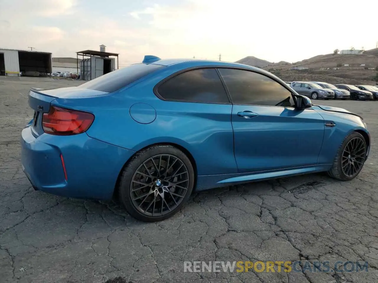 3 Photograph of a damaged car WBS2U7C09L7F04099 BMW M2 2020