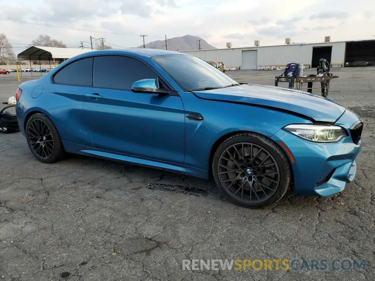 4 Photograph of a damaged car WBS2U7C09L7F04099 BMW M2 2020