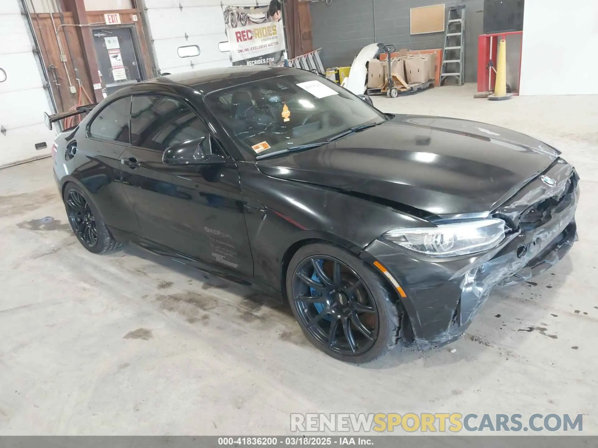 1 Photograph of a damaged car WBS2U7C09L7F85590 BMW M2 2020