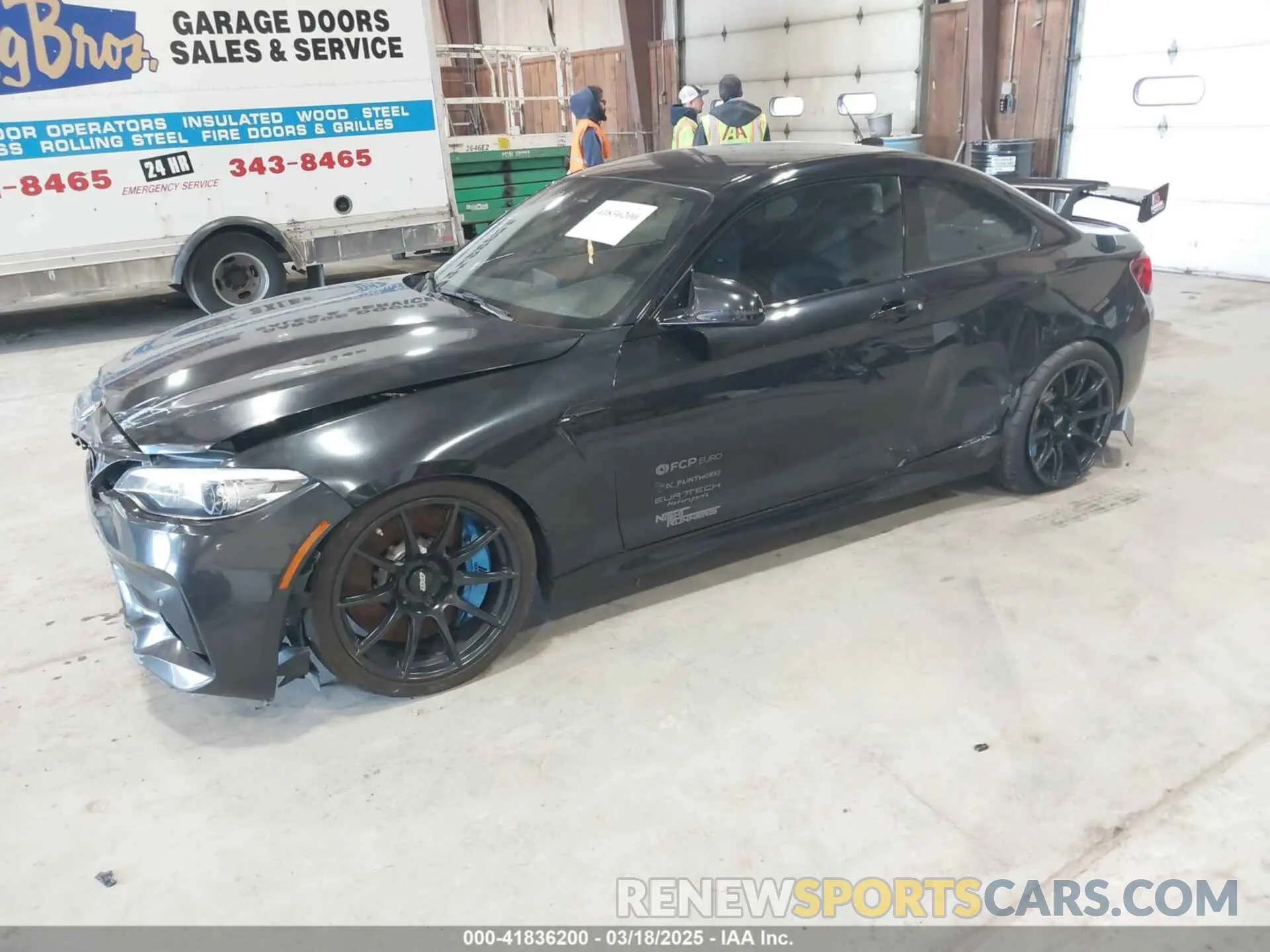 2 Photograph of a damaged car WBS2U7C09L7F85590 BMW M2 2020