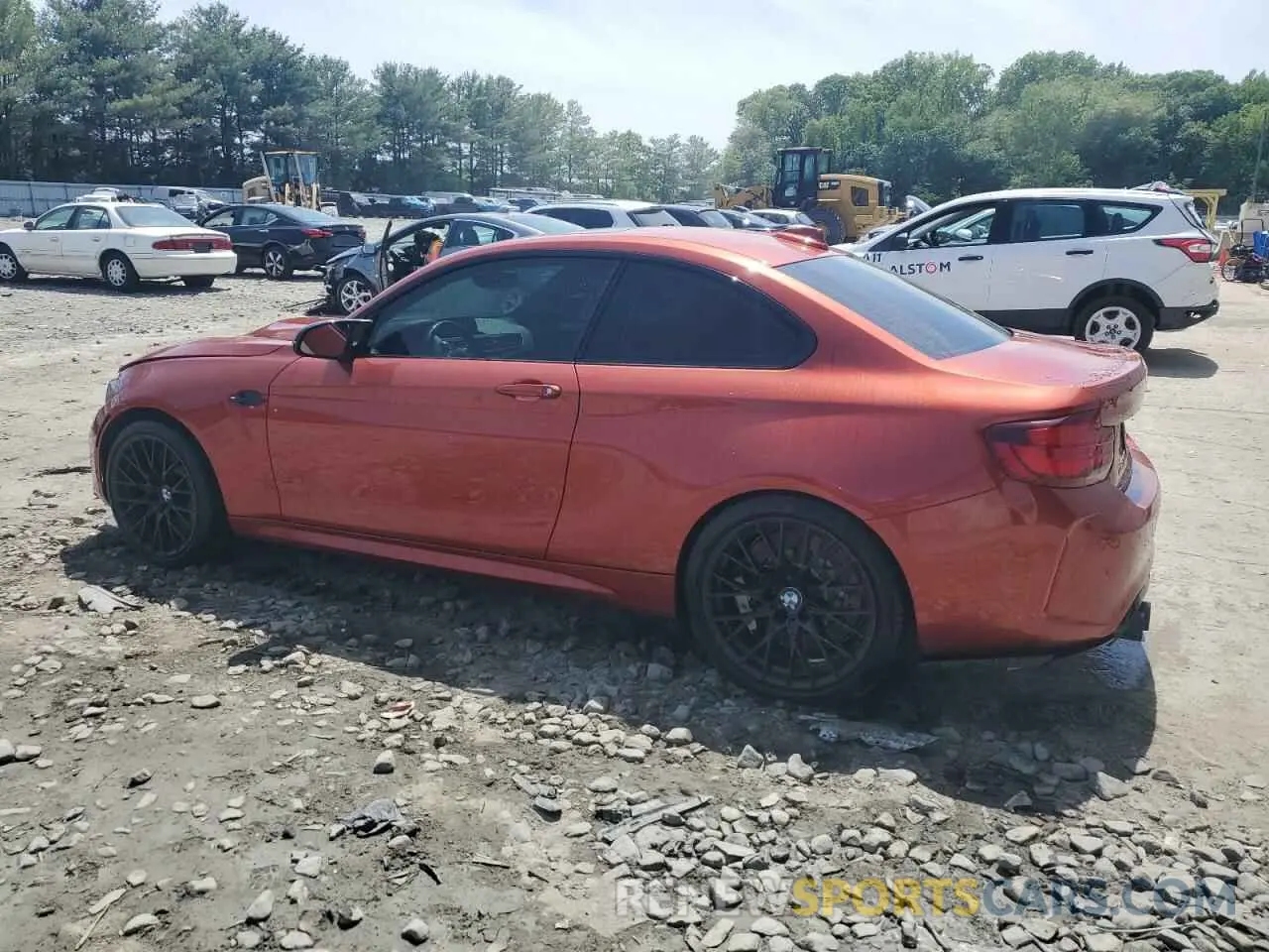 2 Photograph of a damaged car WBS2U7C0XL7E60713 BMW M2 2020