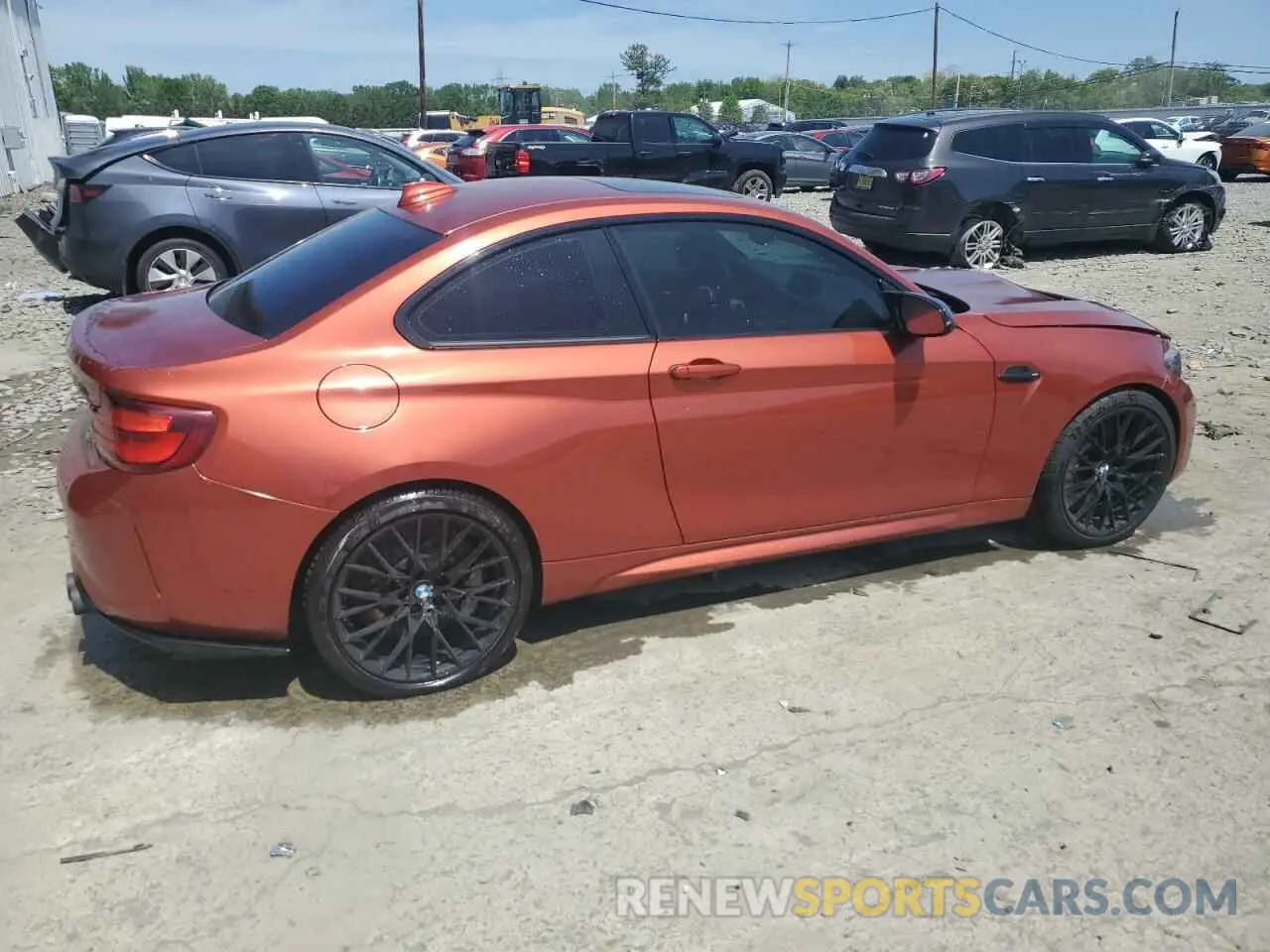 3 Photograph of a damaged car WBS2U7C0XL7E60713 BMW M2 2020