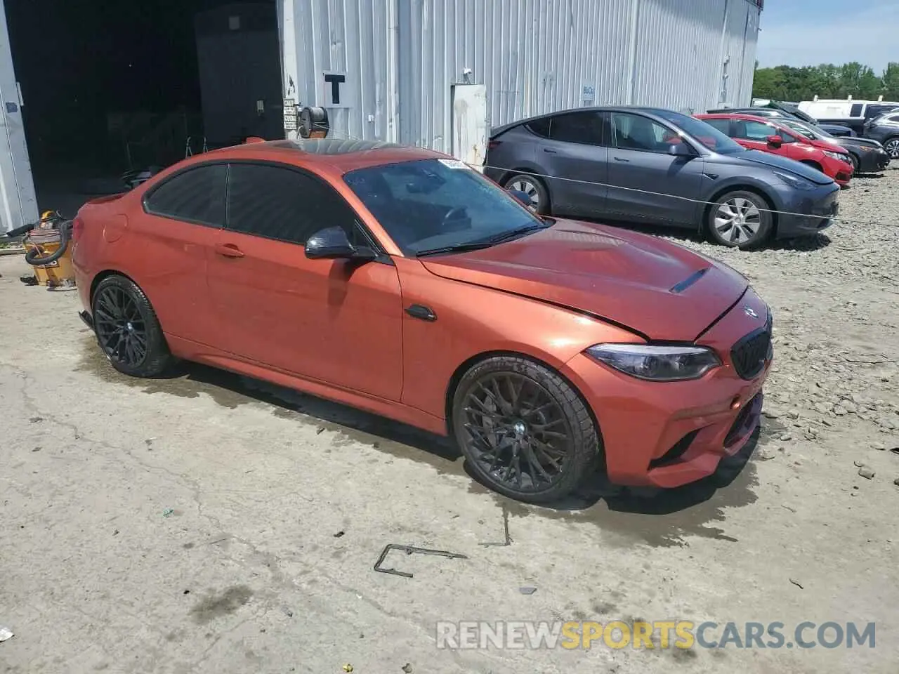 4 Photograph of a damaged car WBS2U7C0XL7E60713 BMW M2 2020