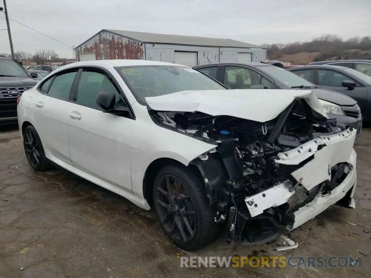 1 Photograph of a damaged car WBA13AL02M7H03710 BMW M2 2021