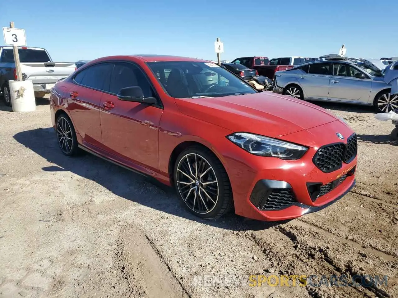 4 Photograph of a damaged car WBA13AL02M7H72672 BMW M2 2021