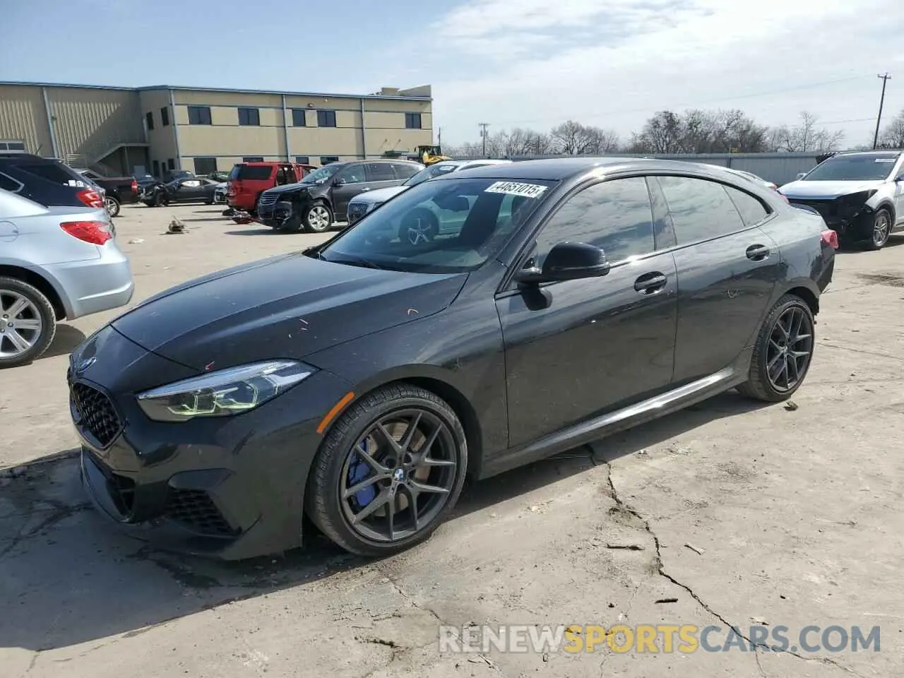 1 Photograph of a damaged car WBA13AL02M7J66141 BMW M2 2021