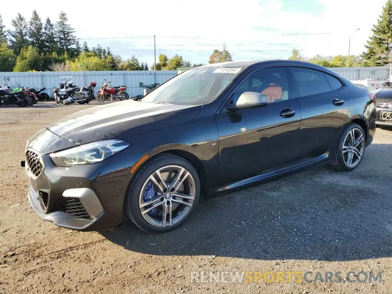 1 Photograph of a damaged car WBA13AL03M7G65873 BMW M2 2021