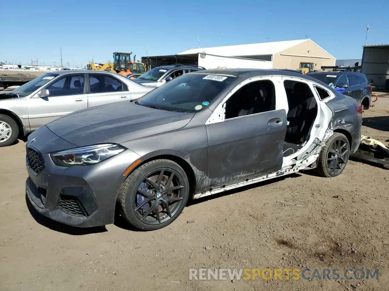 1 Photograph of a damaged car WBA13AL07M7H77477 BMW M2 2021