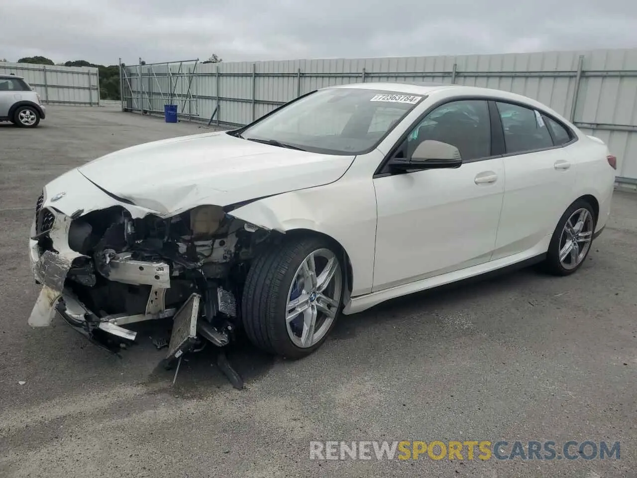 1 Photograph of a damaged car WBA13AL08M7G93491 BMW M2 2021