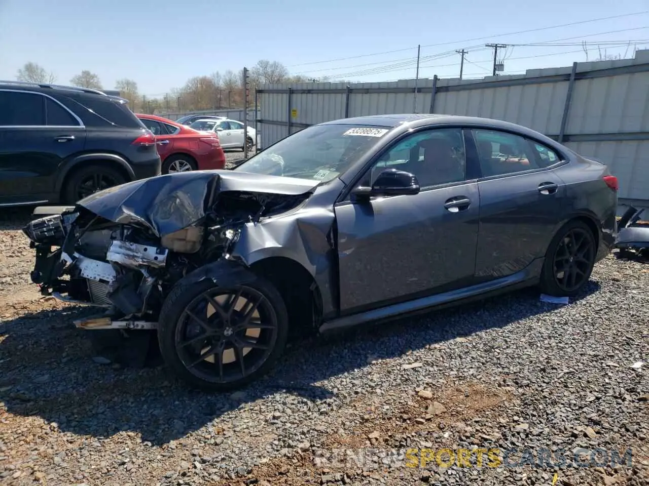 1 Photograph of a damaged car WBA13AL09M7G65294 BMW M2 2021