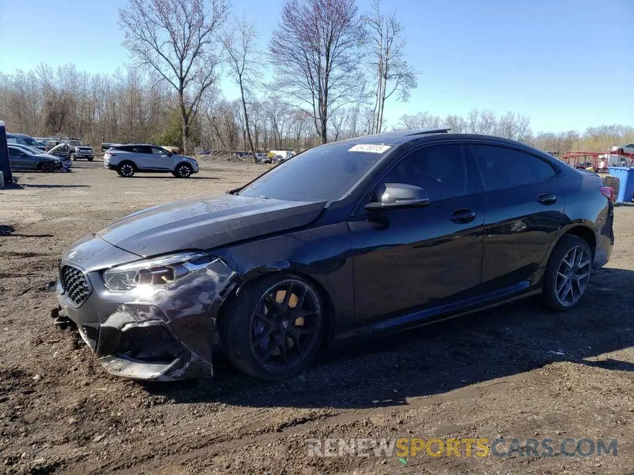 1 Photograph of a damaged car WBA13AL0XM7J19455 BMW M2 2021