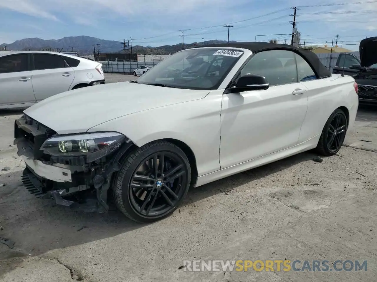 1 Photograph of a damaged car WBA2N1C01M7J79512 BMW M2 2021