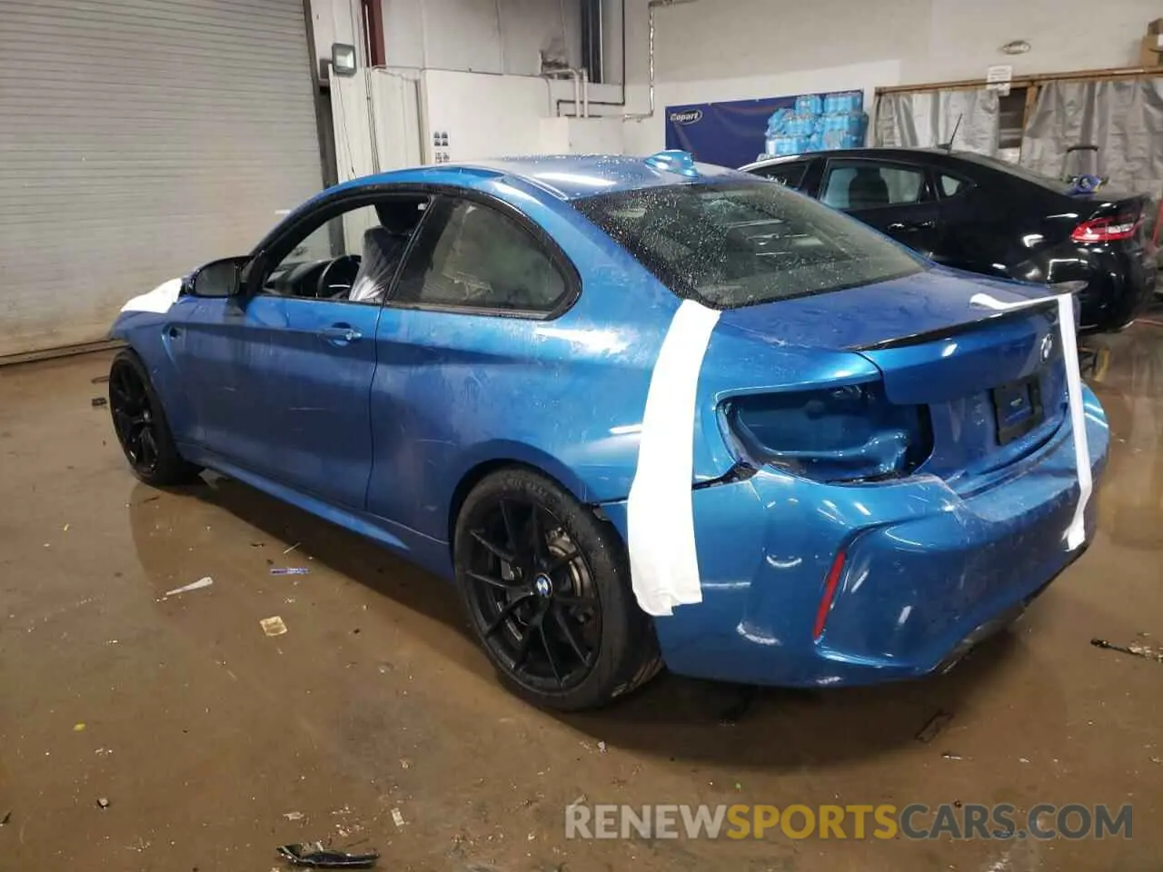 2 Photograph of a damaged car WBS2U7C00M7J09386 BMW M2 2021